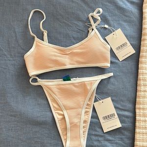 Ribbed Sabo Skirt Bikini